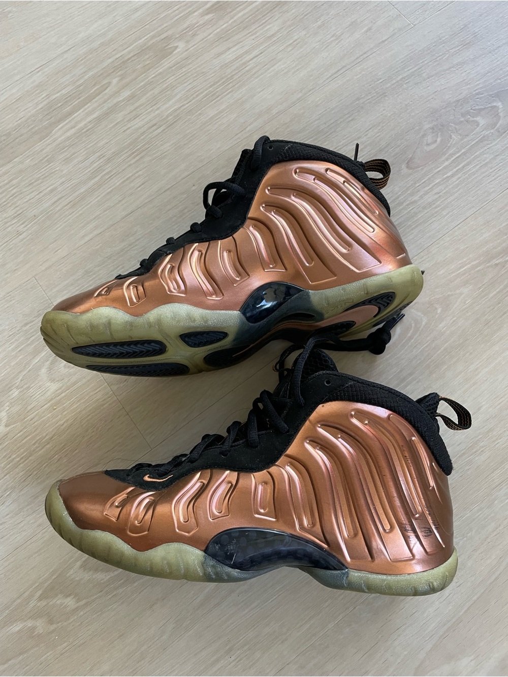 Nike Foamposite one metallic Copper